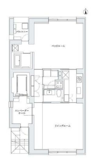 COMFY COLLECTION MINATO (コンフィコレクションミナト) 901 間取り図