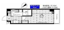 ステージグランデ茅場町 3階 間取り図