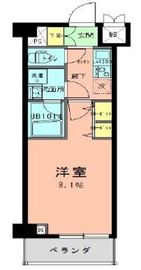 ラフィネジュ大森 505 間取り図