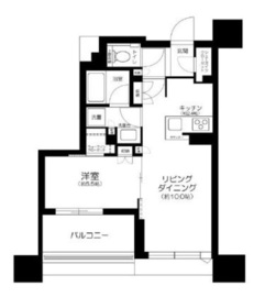グランドミレーニア タワー＆スイート 8階 間取り図