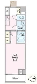 ラフィネジュ大森 605 間取り図