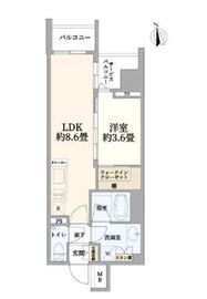 ディヴレ神楽坂 3階 間取り図
