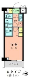ラフィネジュ大森 705 間取り図