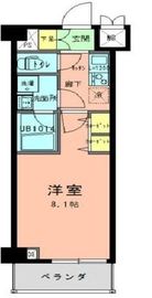 ラフィネジュ大森 805 間取り図