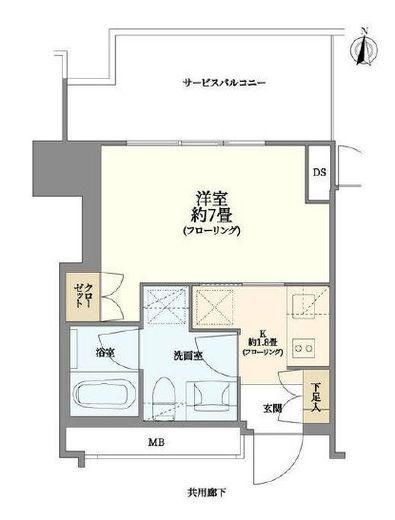 THE YOKOHAMA FRONT TOWER (ザ・ヨコハマフロントタワー) 24階 間取り図