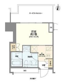 THE YOKOHAMA FRONT TOWER (ザ・ヨコハマフロントタワー) 24階 間取り図