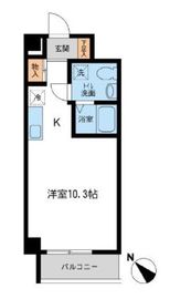 JMFレジデンス新横浜 505 間取り図