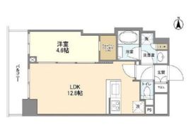 コンフォリア桜上水 705 間取り図
