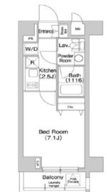 コンフォリア豊洲 229 間取り図