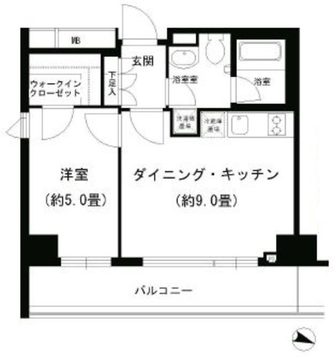 PORTO PARTIRE YOKOHAMA 2階 間取り図