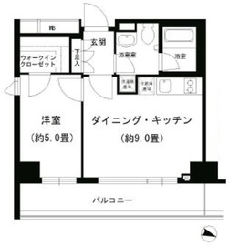 PORTO PARTIRE YOKOHAMA 2階 間取り図