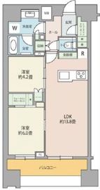 パークコート南麻布 11階 間取り図