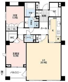 パークコート南麻布ヒルトップレジデンス 1階 間取り図