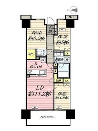 クラッシィハウス湘南藤沢 11階 間取り図