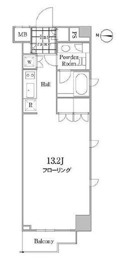 グレイスコート白金 3階 間取り図
