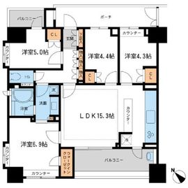 KDXレジデンス町田 801 間取り図