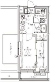 ベルシード野毛山公園 4階 間取り図