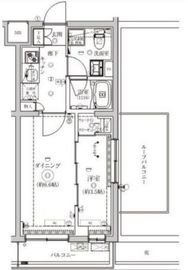 ベルシード野毛山公園 3階 間取り図