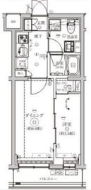 ベルシード野毛山公園 3階 間取り図