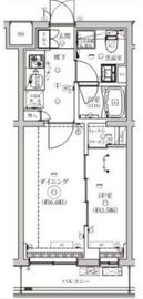 ベルシード野毛山公園 3階 間取り図