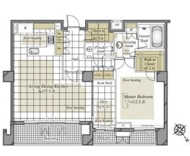 パークマンション六本木 3階 間取り図