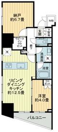 CONOE三番町 8階 間取り図