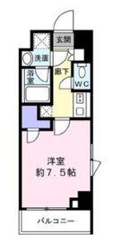 プレール・ドゥーク蔵前 707 間取り図