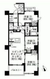 プレミスト明石町 2階 間取り図