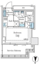THE YOKOHAMA FRONT TOWER (ザ・ヨコハマフロントタワー) 28階 間取り図