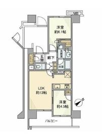 プラウドシティ小竹向原 10階 間取り図