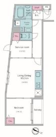 ドゥーエ梅屋敷 109 間取り図