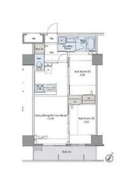 LUXENA HEIWADAI (ラグゼナ平和台) 414 間取り図