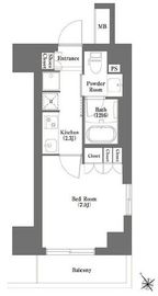 HF正光寺赤羽レジデンス 206 間取り図