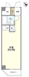 アルス代官山 3階 間取り図