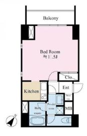リテラス三軒茶屋 7階 間取り図