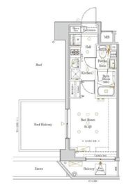 ログ桜木町クラシック 7階 間取り図