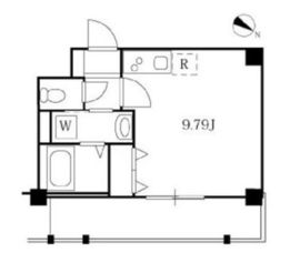 KDXレジデンス上野毛 505 間取り図