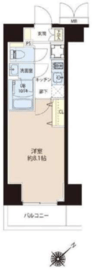 アレージュマン王子 1001 間取り図