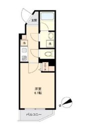 LiveFlat川崎 (ライブフラット川崎) 303 間取り図