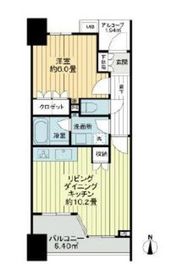 イクシア横浜鶴見 4階 間取り図