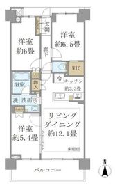ブリリア湘南辻堂海浜公園 2階 間取り図