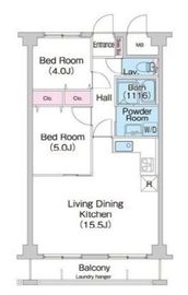 コンフォリアたまプラーザ 410 間取り図
