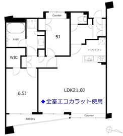 パークホームズ目黒ザレジデンス 10階 間取り図