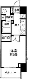 ルジェンテ木場 8階 間取り図