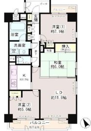 リーラ文京本駒込 10階 間取り図
