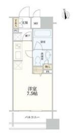 プラティーク三軒茶屋 3階 間取り図
