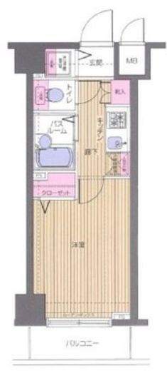 トーシンフェニックス日本橋蛎殻町 5階 間取り図