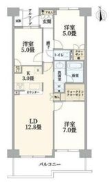 パークハウス馬込台 4階 間取り図