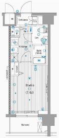 グランド・ガーラ横濱桜木町 3階 間取り図