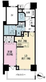 ライオンズ王子ステーションライズ 6階 間取り図